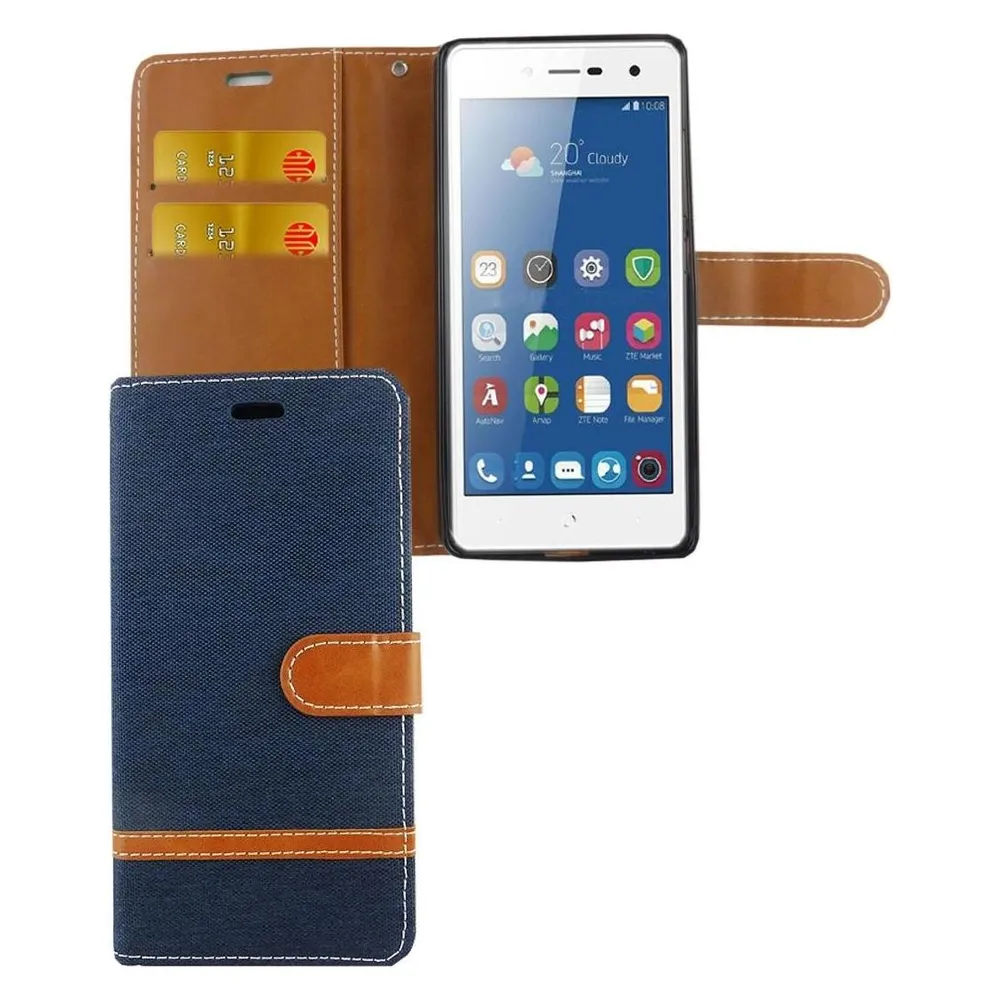König Design Hülle Handy Schutz für ZTE Blade L7 Case Cover Tasche Wallet Etui Handyhülle Neu (ZTE Blade L7)
