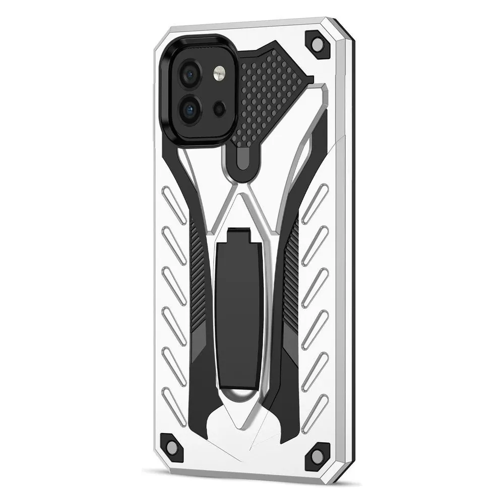 König Design Hülle Handy Schutz für Samsung Galaxy A03 Case Cover Tasche Etuis Bumper Halter (Samsung Galaxy A03)