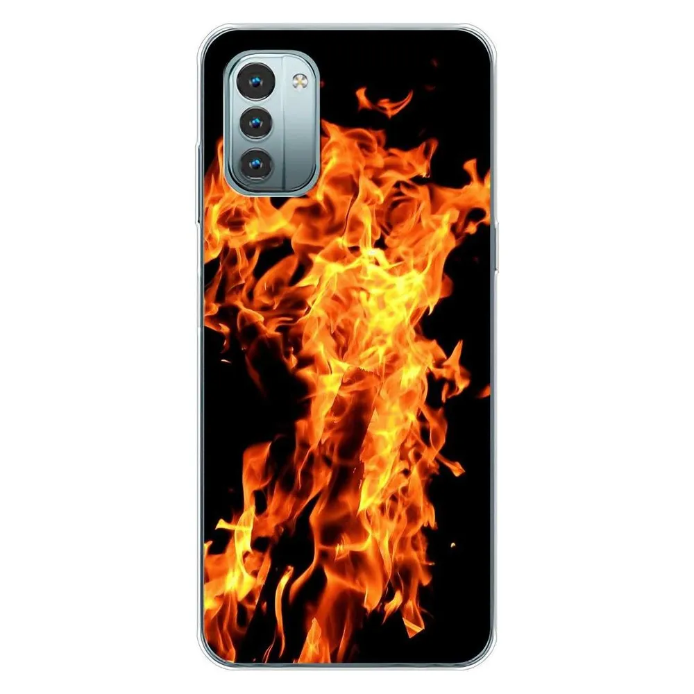 König Design Hülle Handy Schutz für Nokia G11 Case Cover Tasche Bumper Etuis Backcover TPU (Nokia G11)