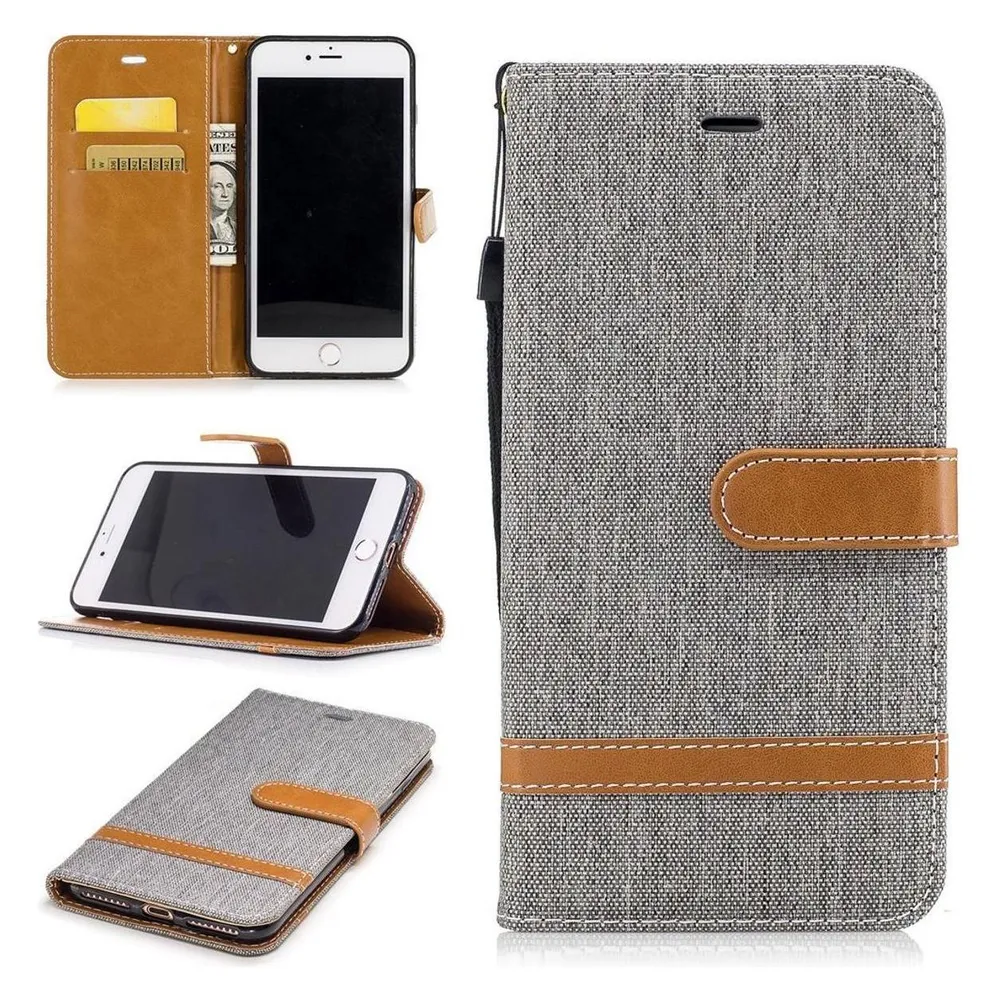 König Design Hülle Handy Schutz für Apple iPhone 8 Plus Case Cover Tasche Wallet Etui Bumper (Apple iPhone 8 Plus)