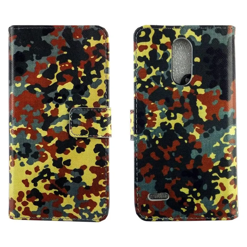 König Design Hülle Handy Schutz für LG K8 (2018) Case Cover Tasche Wallet Etui Handyhülle Neu (LG K8 2018)