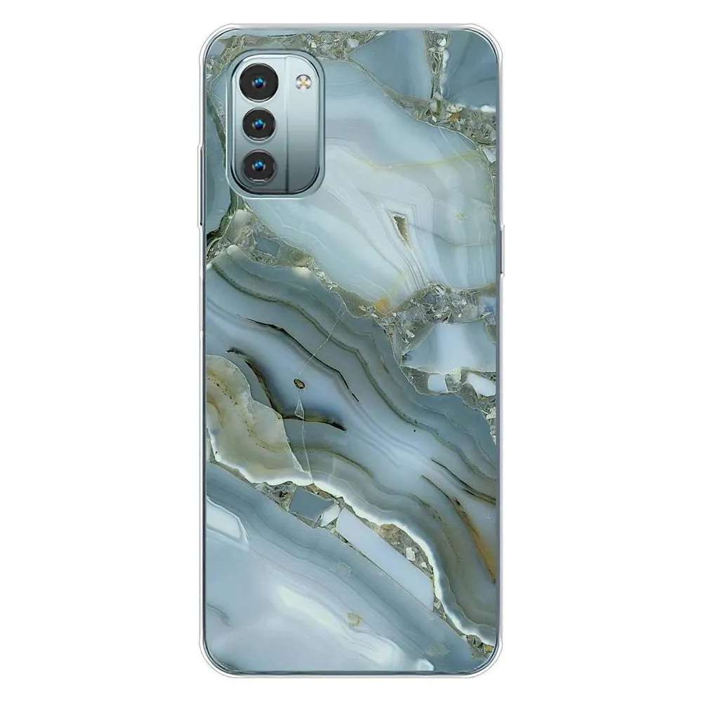 König Design Hülle Handy Schutz für Nokia G11 Case Cover Tasche Bumper Etuis Backcover TPU (Nokia G11)