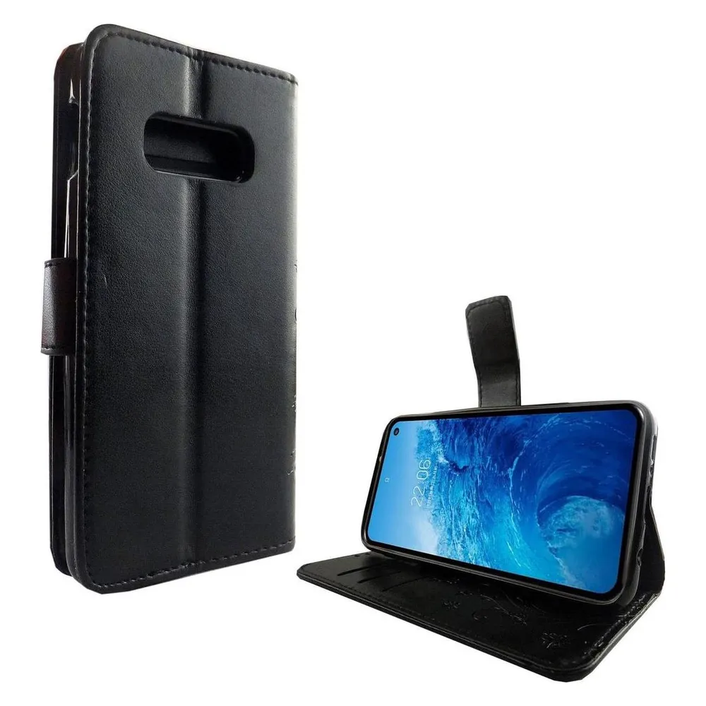 König Design Hülle Handy Schutz für Samsung Galaxy S10e Case Cover Tasche Wallet Etui Bumper (Samsung Galaxy S10e)