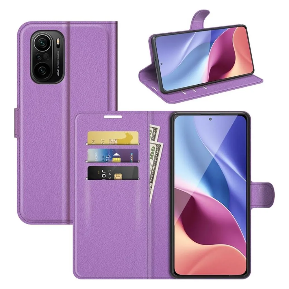 König Design Hülle Handy Schutz für Xiaomi Mi 11i Poco F3 Case Cover Tasche Etuis Schwarz Neu (Xiaomi Mi 11i, Xiaomi Poco F3)