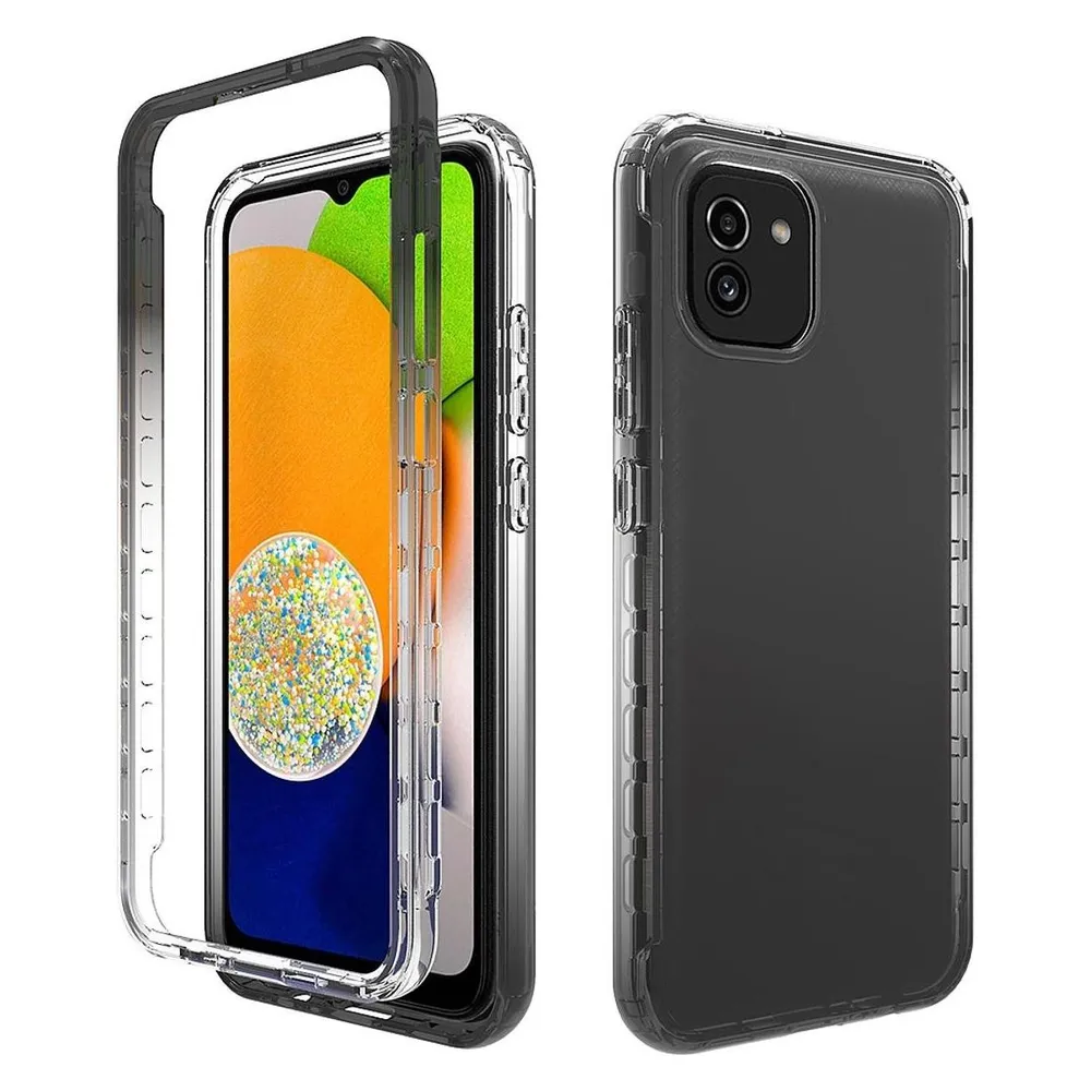 König Design Hülle Handy Schutz für Samsung Galaxy A03 Case Cover Tasche Etui Bumper 360 Grad (Samsung Galaxy A03)