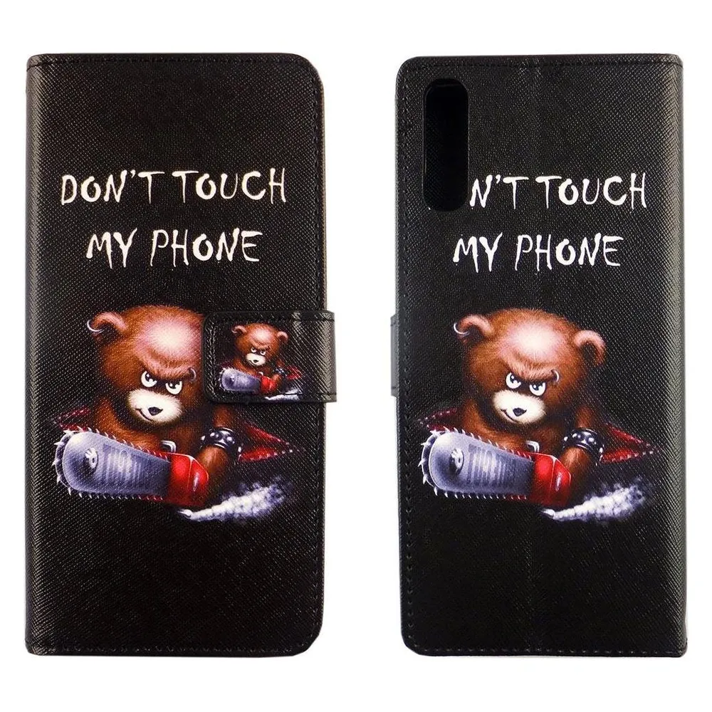 König Design Hülle Handy Schutz für Wiko View 4 Case Cover Tasche Wallet Etui Handyhülle Neu (Wiko View 4)