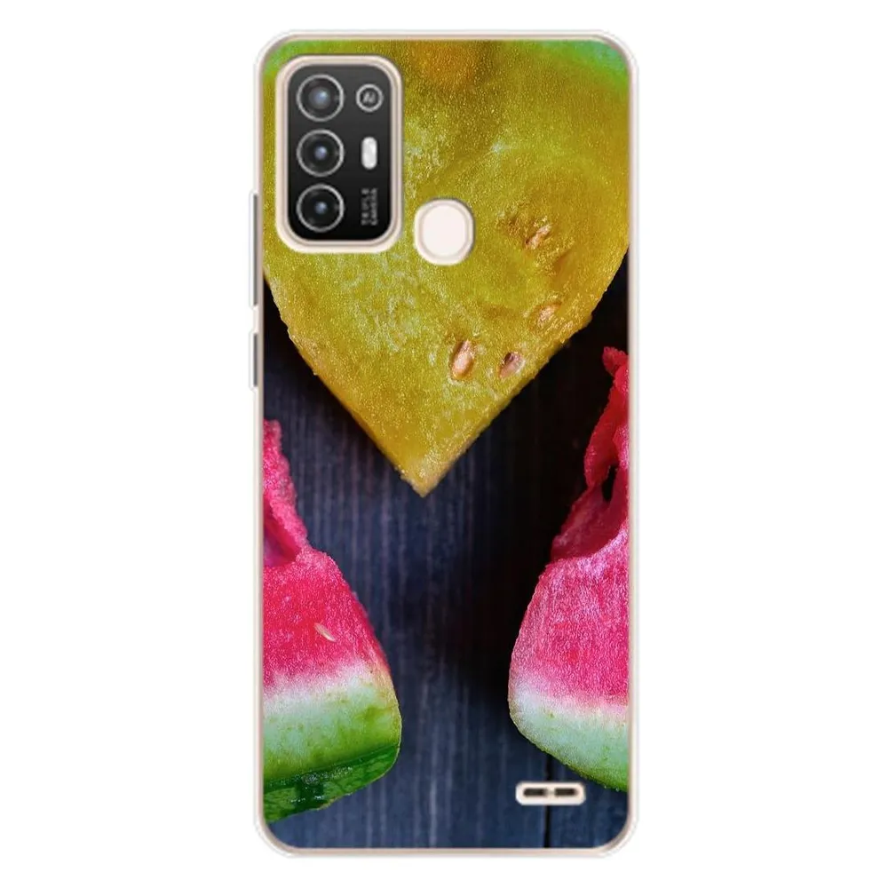 König Design Hülle Handy Schutz für ZTE Blade A52 Case Cover Tasche Bumper Etuis Backcover (ZTE Blade A52)