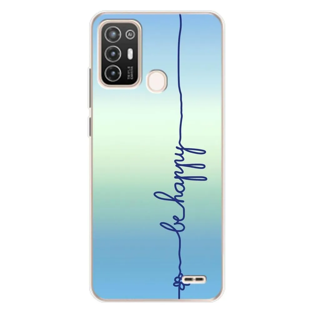 König Design Hülle Handy Schutz für ZTE Blade A52 Case Cover Tasche Bumper Etuis Backcover (ZTE Blade A52)