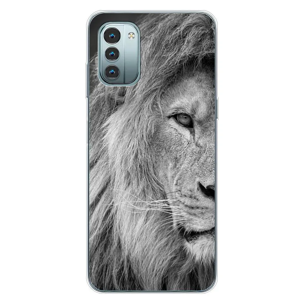 König Design Hülle Handy Schutz für Nokia G11 Case Cover Tasche Bumper Etuis Backcover TPU (Nokia G11)