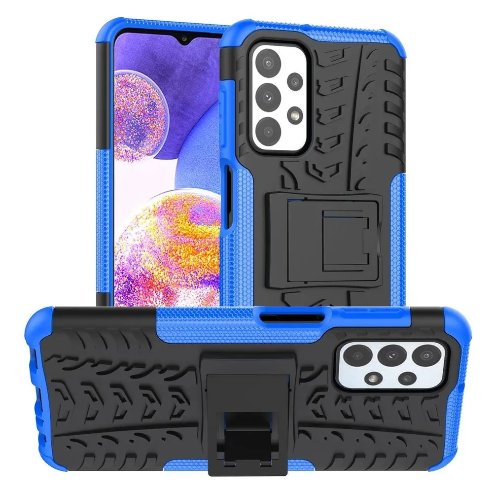 König Design Hülle Handy Schutz für Samsung Galaxy A23 Case Cover Bumper Etuis Halter Tasche (Samsung Galaxy A23)