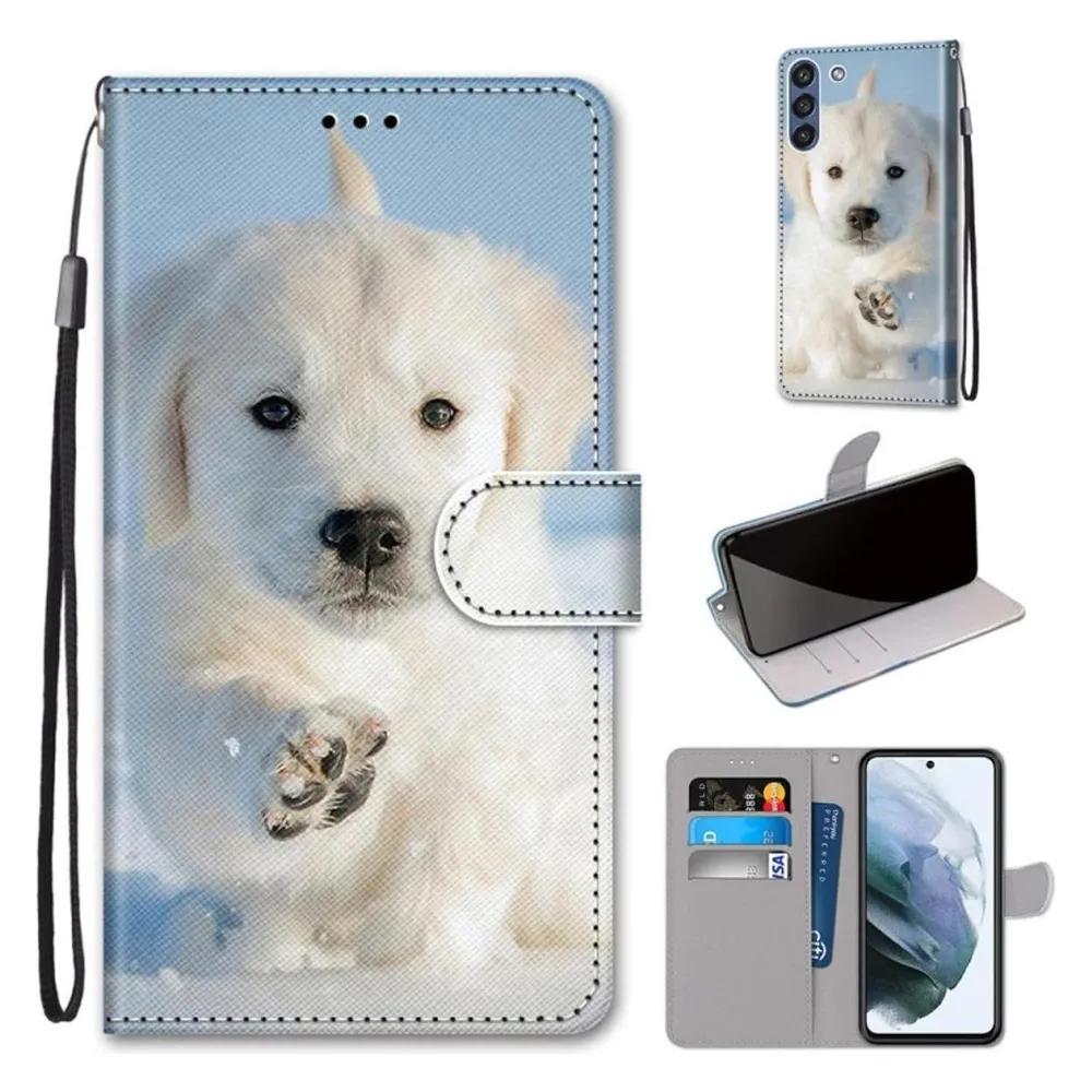 König Design Hülle Handy Schutz für Samsung Galaxy S21 FE Case Flip Cover Tasche Etui Bumper (Samsung Galaxy S21 FE)