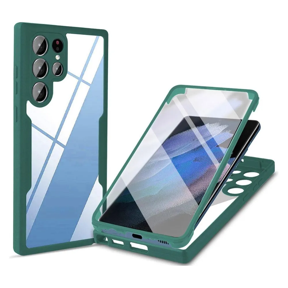 König Design Hülle Handy Schutz für Samsung Galaxy S22 Ultra 5G Case Full Cover Tasche Bumper (Samsung Galaxy S22 Ultra 5G)