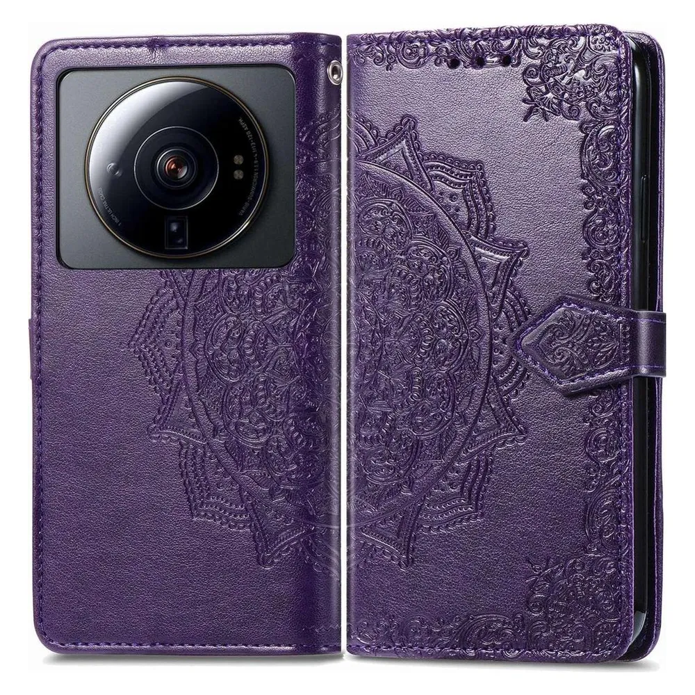 König Design Hülle Handy Schutz für Xiaomi 12S Ultra Case Cover Bumper Tasche Etuis Wallet (Xiaomi 12S Ultra)