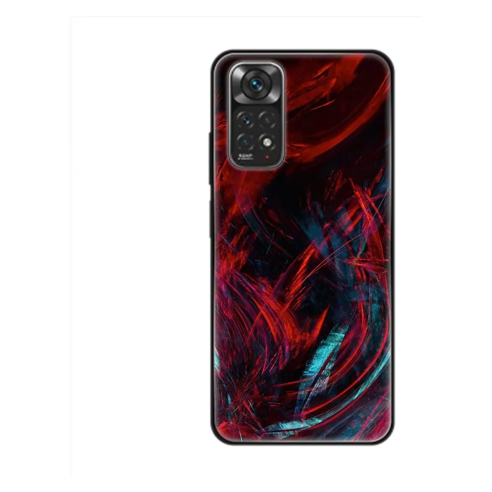König Design Hülle Handy Schutz für Xiaomi Redmi Note 11 Case Cover Tasche Bumper Etuis TPU (Xiaomi Redmi Note 11)