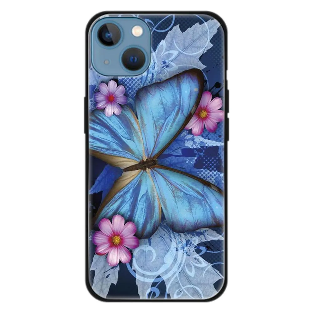 König Design Hülle Handy Schutz für Apple iPhone 13 Case Cover Tasche Bumper Etuis TPU Neu (Apple iPhone 13)
