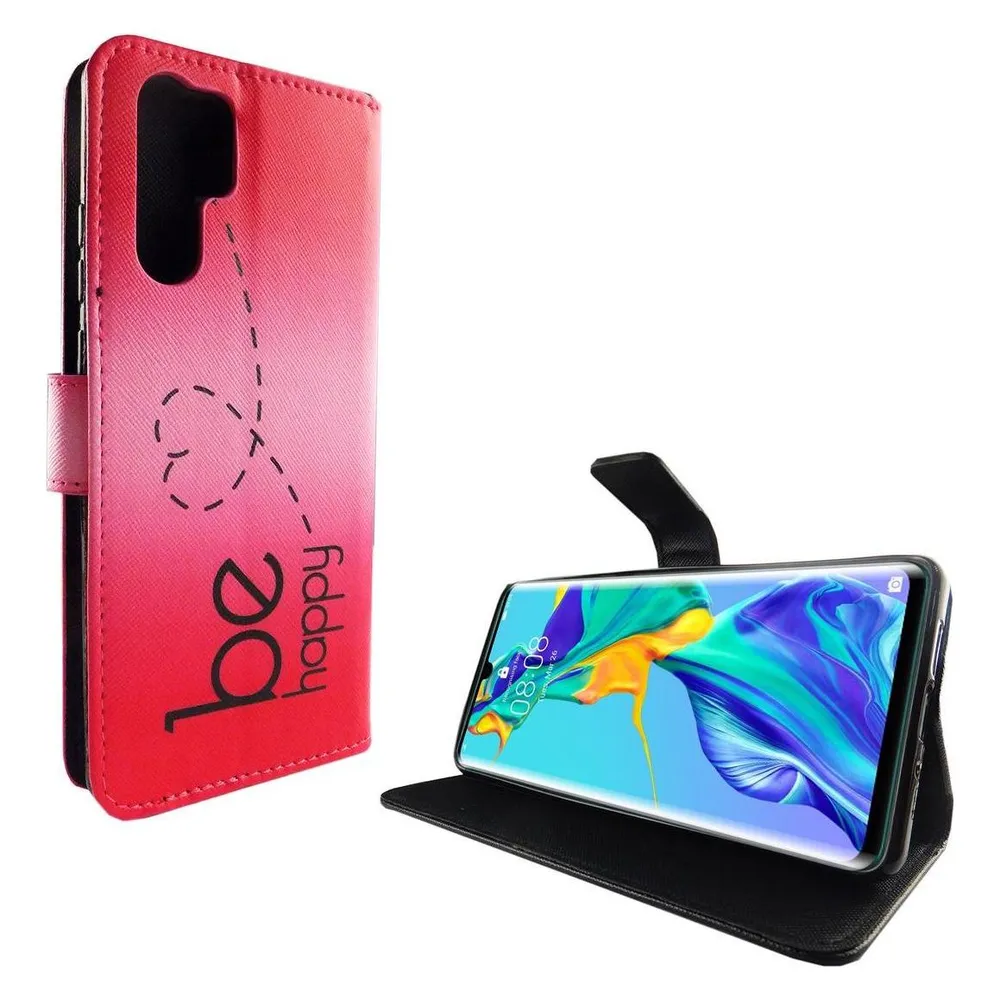 König Design Hülle Handy Schutz für Huawei P30 Pro Case Cover Tasche Wallet Etui Handyhülle (Huawei P30 Pro)
