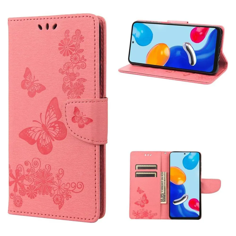 König Design Hülle Handy Schutz für Xiaomi Redmi Note 11 Case Cover Tasche Etui Bumper Wallet (Xiaomi Redmi Note 11)