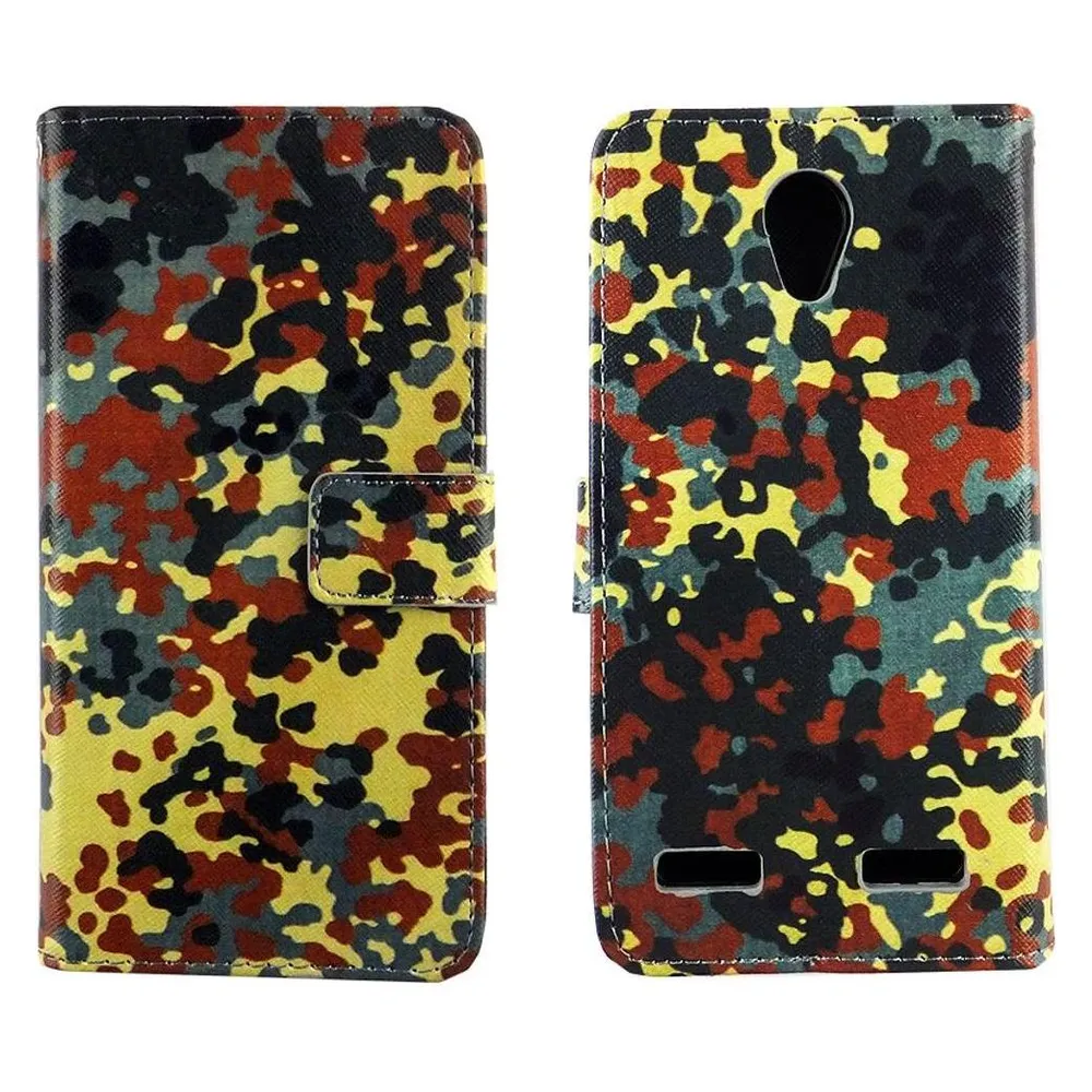 König Design Hülle Handy Schutz für ZTE Blade L7 Case Cover Tasche Wallet Etui Handyhülle Neu (ZTE Blade L7)