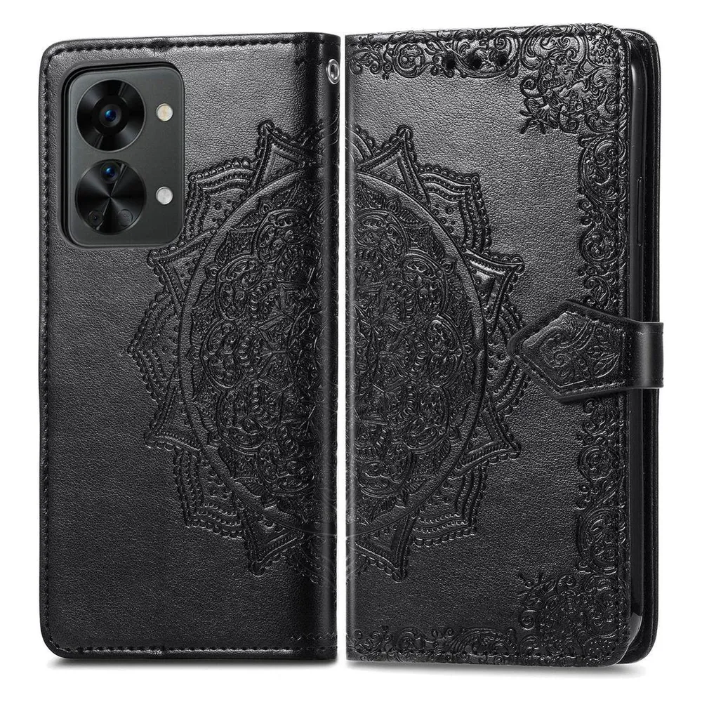 König Design Hülle Handy Schutz für OnePlus Nord 2T Case Cover Bumper Kartenfach Etuis Tasche (OnePlus Nord 2T)