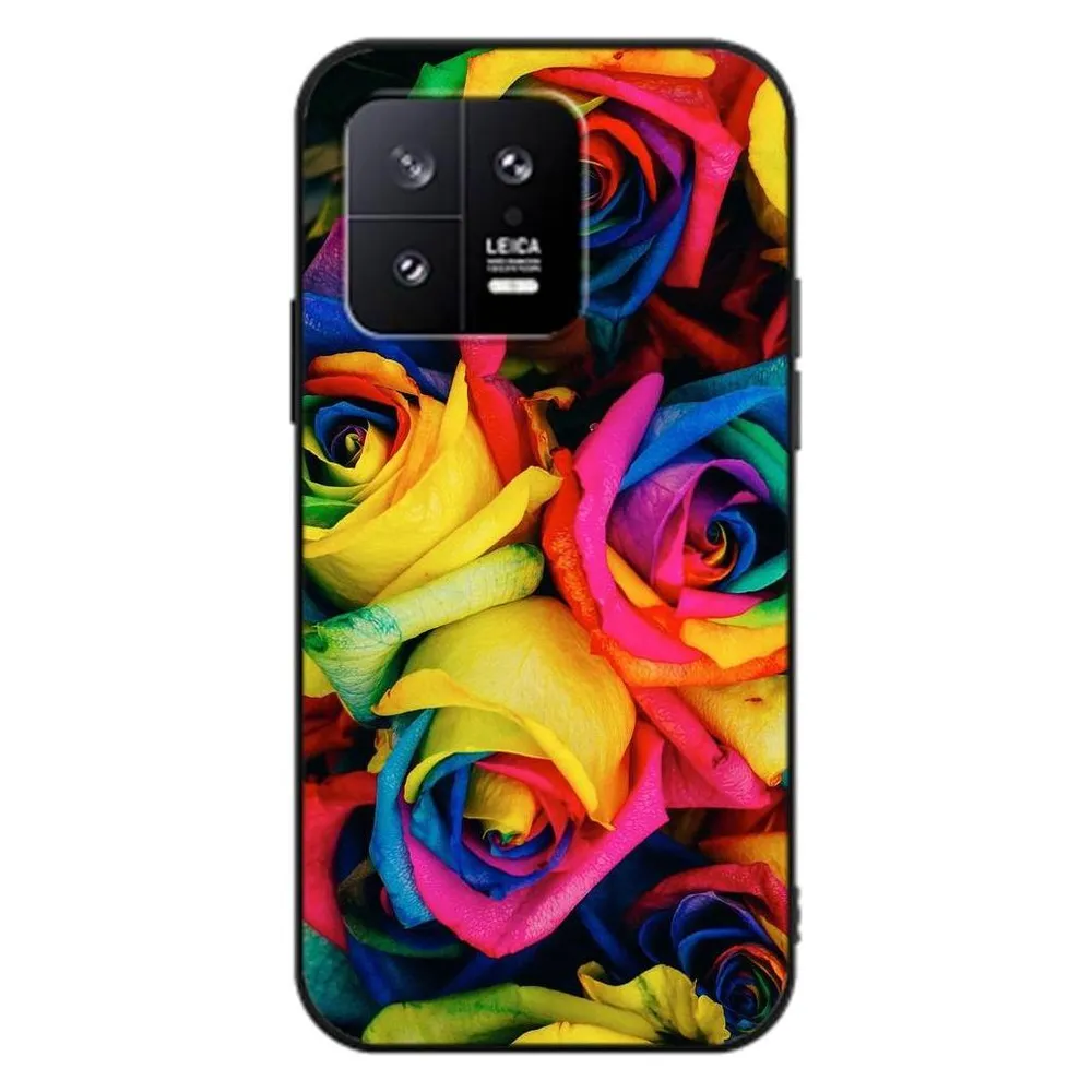 König Design Hülle Handy Schutz für Xiaomi 13 Case Cover Tasche Bumper Etuis Backcover TPU (Xiaomi 13)
