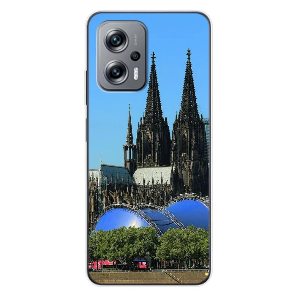 König Design Hülle Handy Schutz für Xiaomi Redmi K50i Case Cover Tasche Bumper Etuis TPU Neu (Xiaomi Redmi K50i)