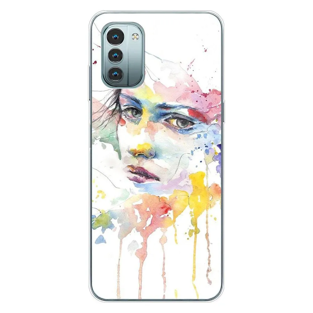 König Design Hülle Handy Schutz für Nokia G11 Case Cover Tasche Bumper Etuis Backcover TPU (Nokia G11)