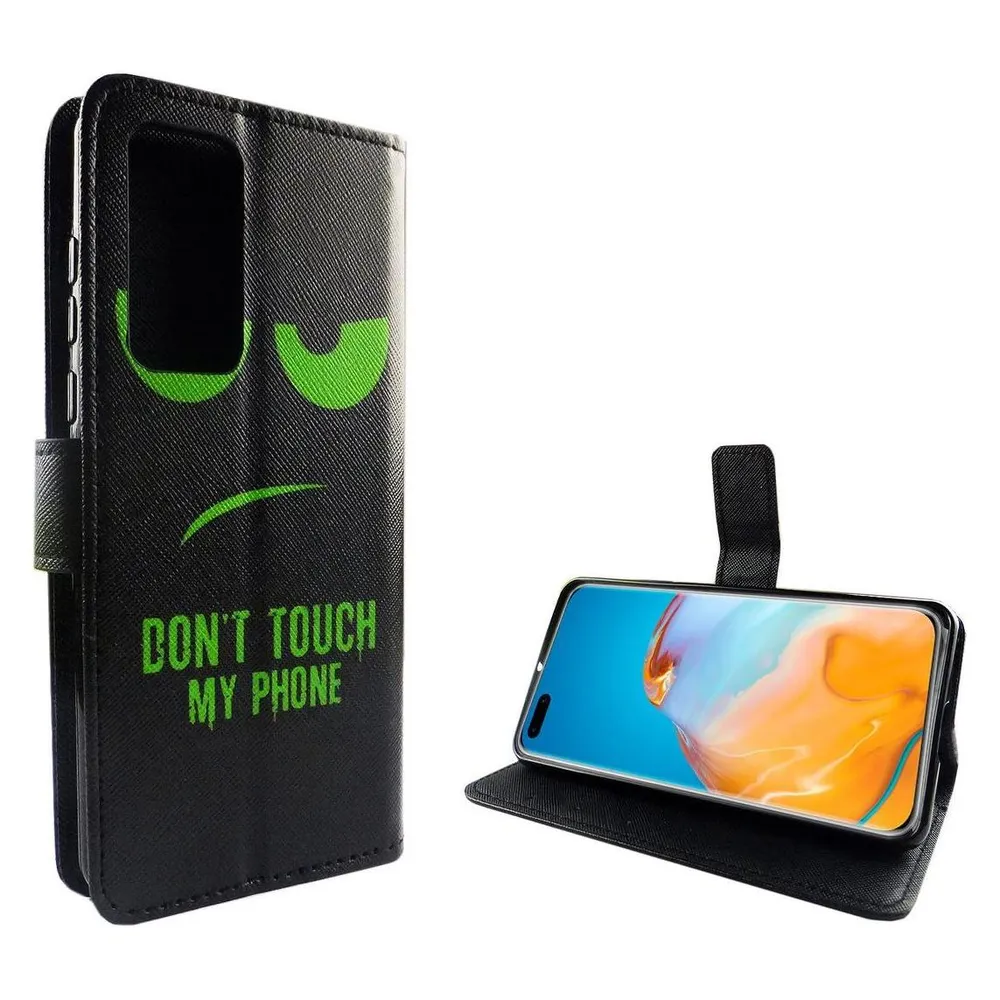 König Design Hülle Handy Schutz für Huawei P40 Case Cover Tasche Wallet Etui Handyhülle Neu (Huawei P40)