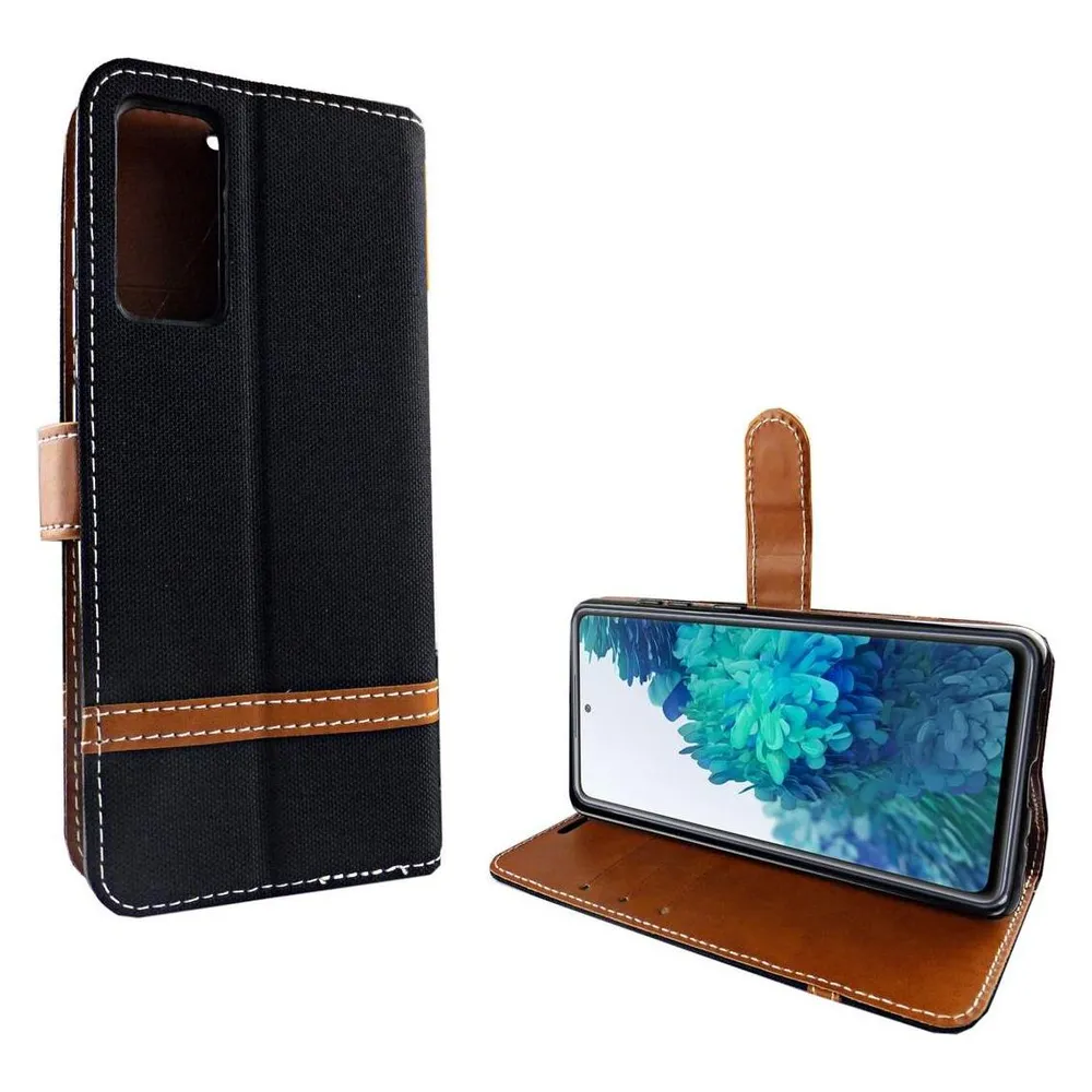 König Design Hülle Handy Schutz für Samsung Galaxy S20 FE Case Cover Tasche Wallet Etui Neu (Samsung Galaxy S20 FE)