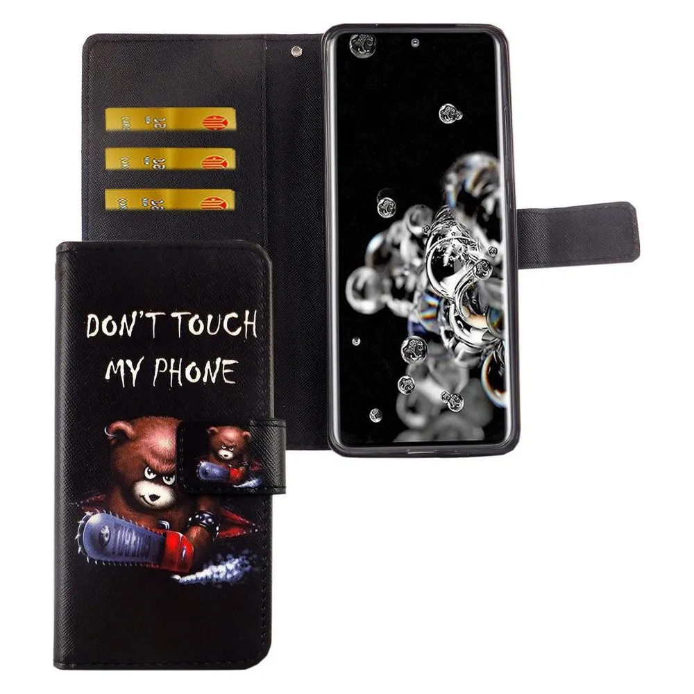 König Design Hülle Handy Schutz für Samsung Galaxy S20 Ultra Case Cover Tasche Wallet Etui (Samsung Galaxy S20 Ultra)