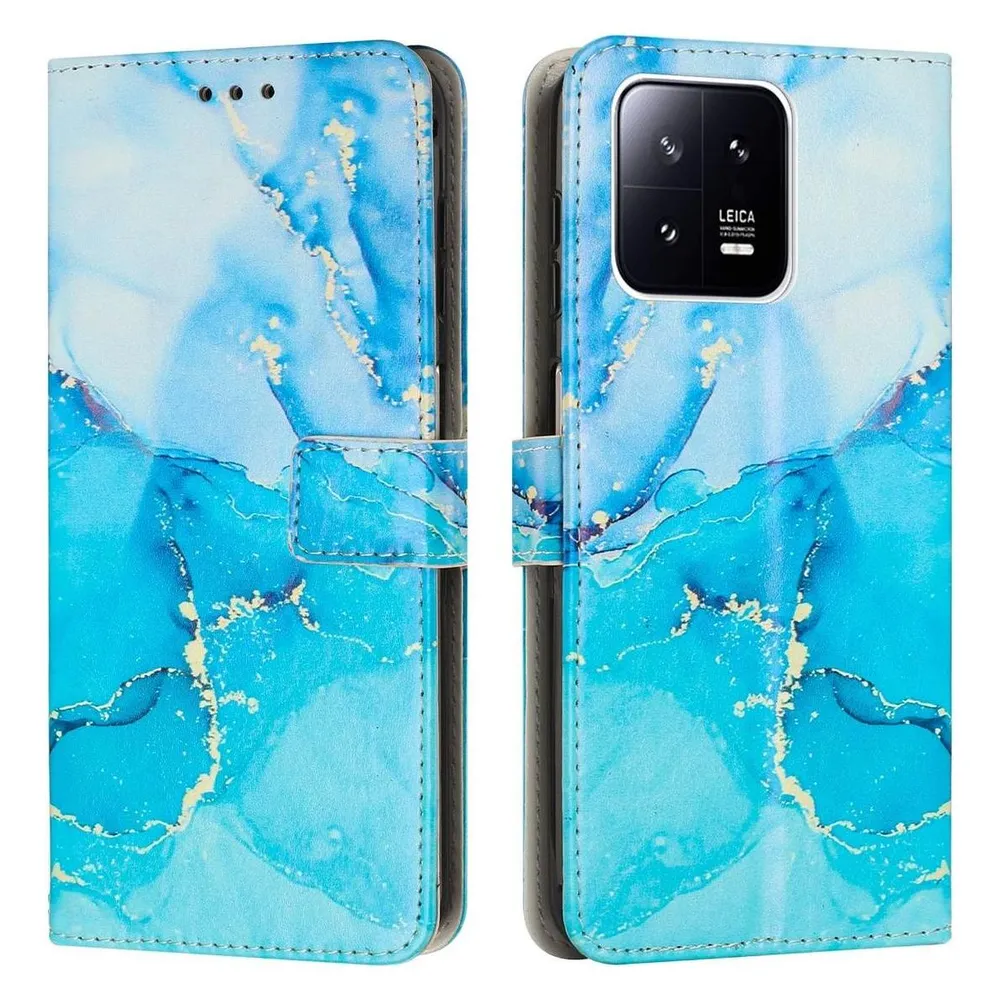 König Design Hülle Handy Schutz für Samsung Galaxy A04e A34 A54 Case Cover Marmor Tasche Etui (Samsung A54)