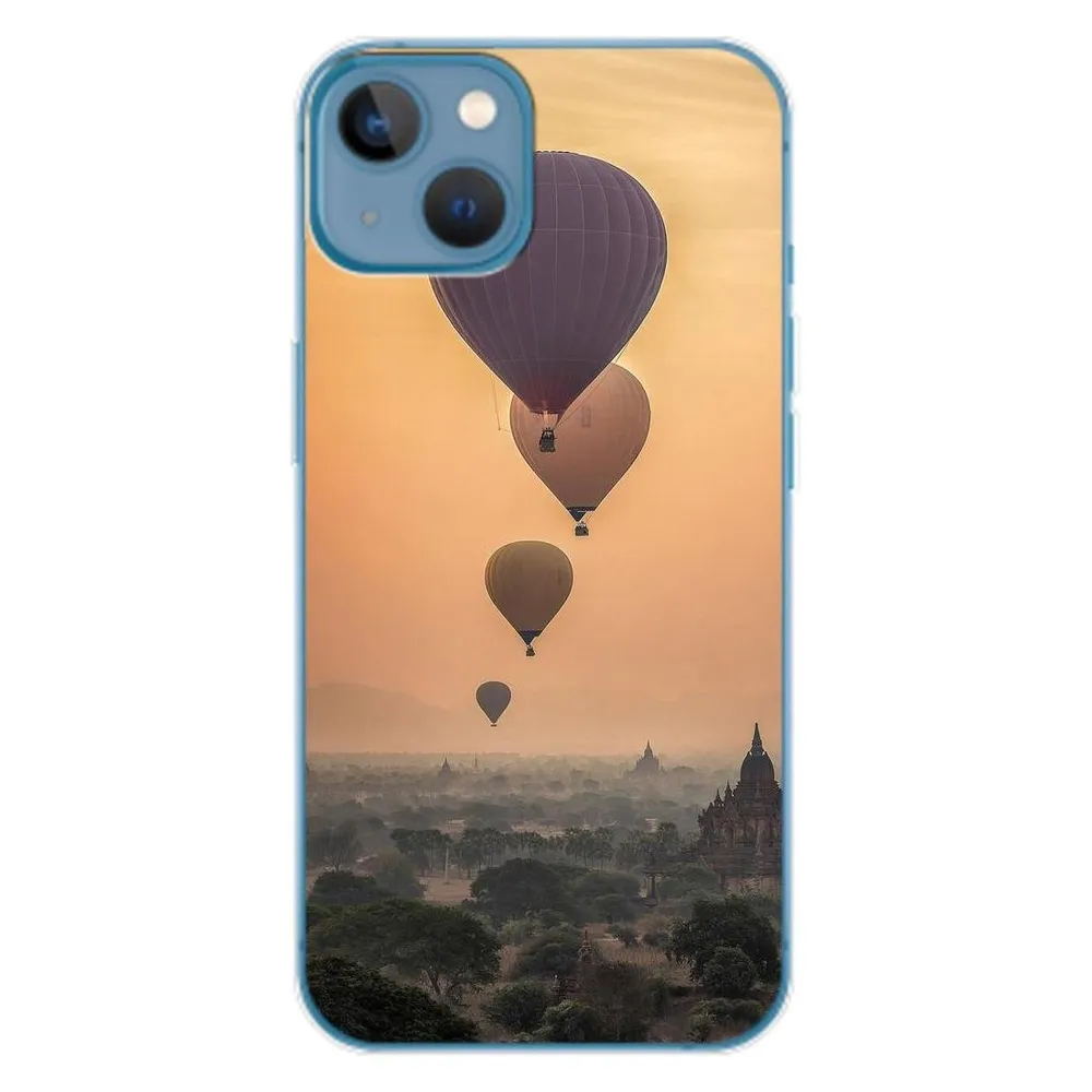 König Design Hülle Handy Schutz für Apple iPhone 14 Case Cover Tasche Bumper Etuis TPU Neu (Apple iPhone 14)