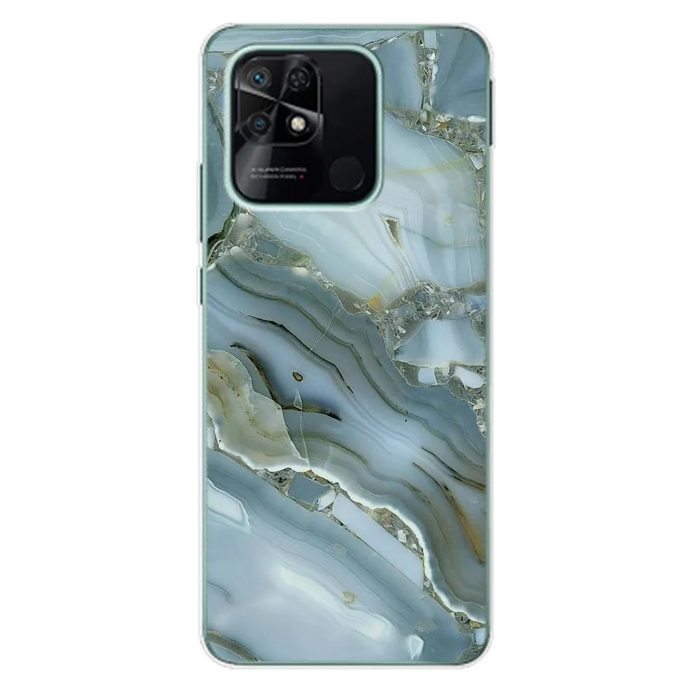 König Design Hülle Handy Schutz für Xiaomi Redmi 10C Case Cover Tasche Bumper Etuis TPU Neu (Xiaomi Redmi 10C)