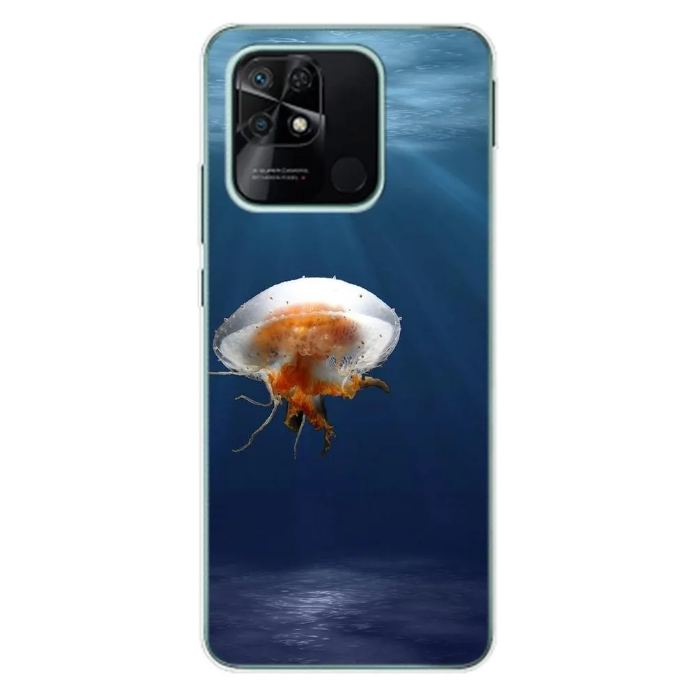 König Design Hülle Handy Schutz für Xiaomi Redmi 10C Case Cover Tasche Bumper Etuis TPU Neu (Xiaomi Redmi 10C)