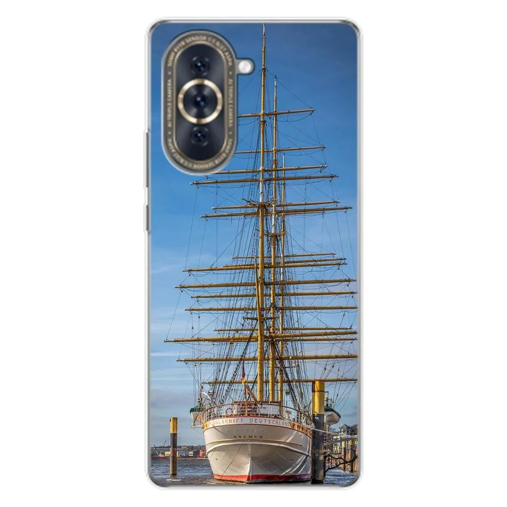 König Design Hülle Handy Schutz für Huawei nova 10 Case Cover Tasche Bumper Etuis TPU Neu (Huawei Nova 10)