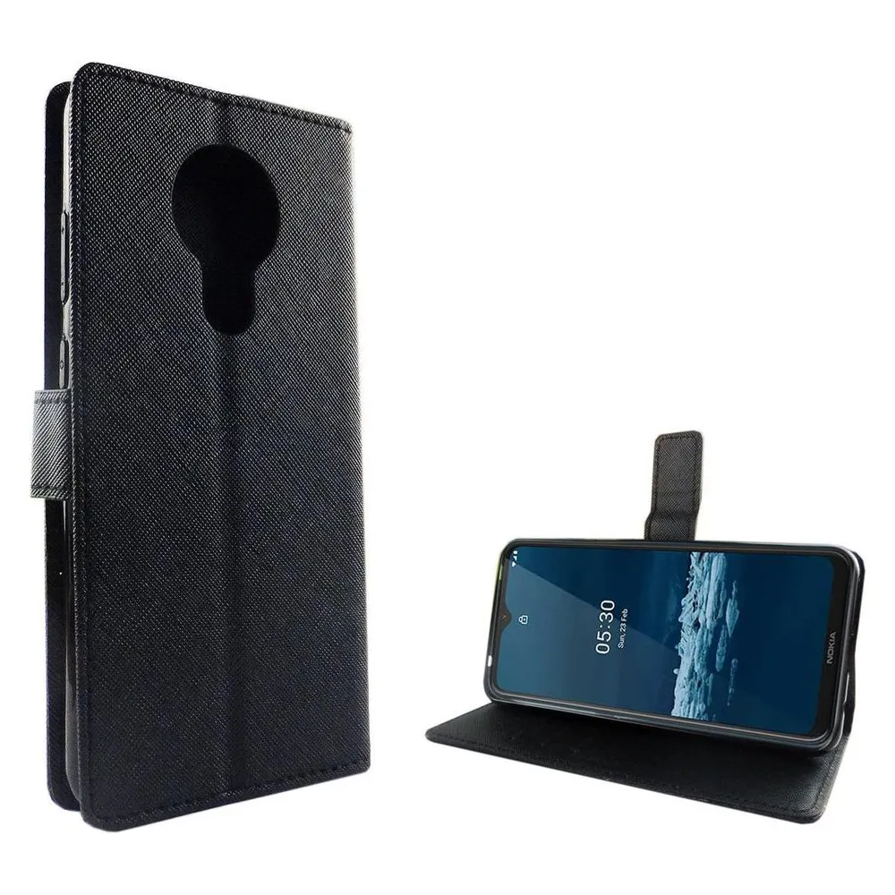 König Design Hülle Handy Schutz für Nokia 5.3 Case Cover Tasche Wallet Etui Handyhülle Bumper (Nokia 5.3)