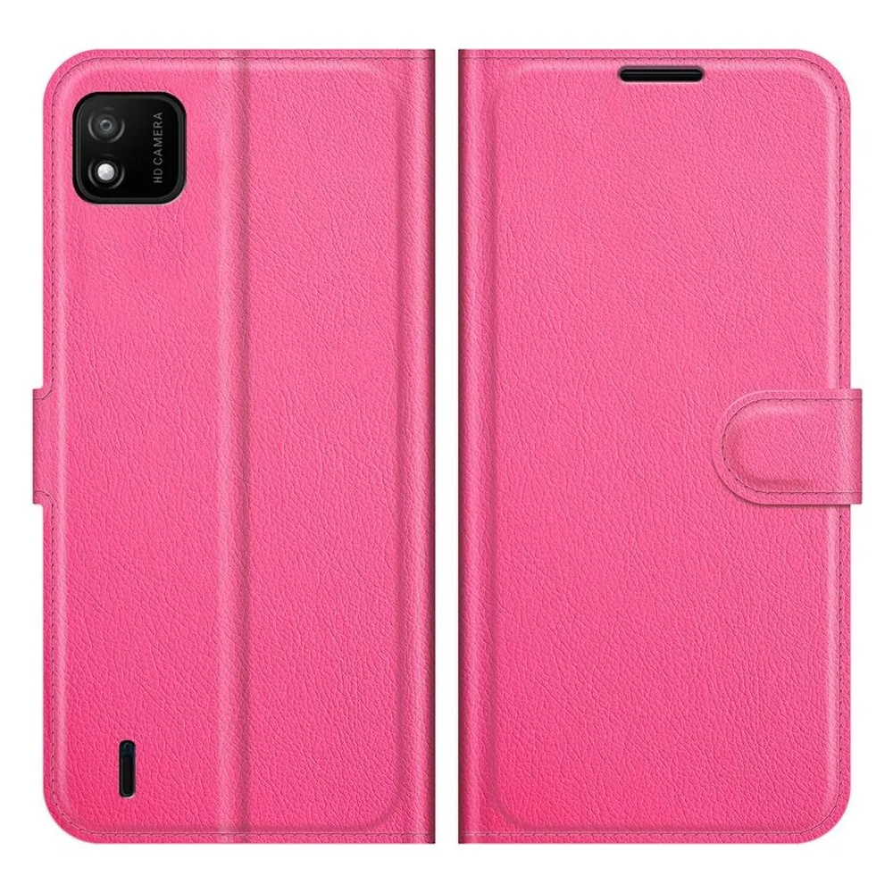 König Design Hülle Handy Schutz für Wiko Y62 Case Flip Cover Tasche Etuis Bumper Schwarz Neu (Wiko Y62)