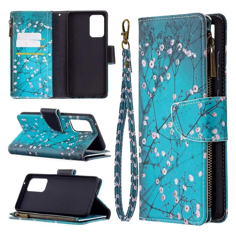 König Design Hülle Handy Schutz für Samsung Galaxy A72 5G Case Flip Cover Tasche Etuis Blau (Samsung Galaxy A72 5G)