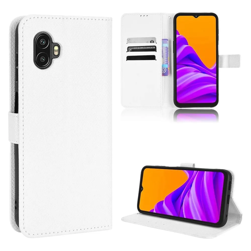 König Design Hülle Handy Schutz für Samsung Galaxy Xcover 6 Pro Case Cover Bumper Kartenfach (Samsung Galaxy XCover 6 Pro)