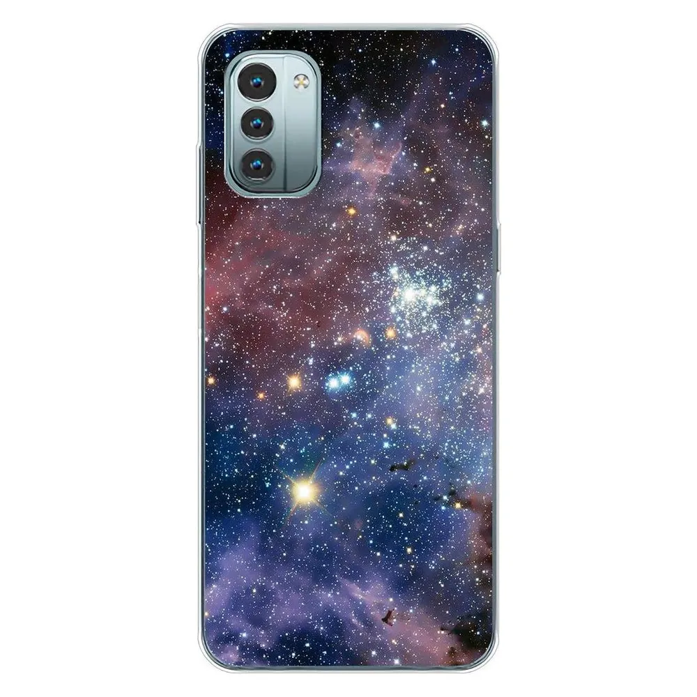 König Design Hülle Handy Schutz für Nokia G11 Case Cover Tasche Bumper Etuis Backcover TPU (Nokia G11)