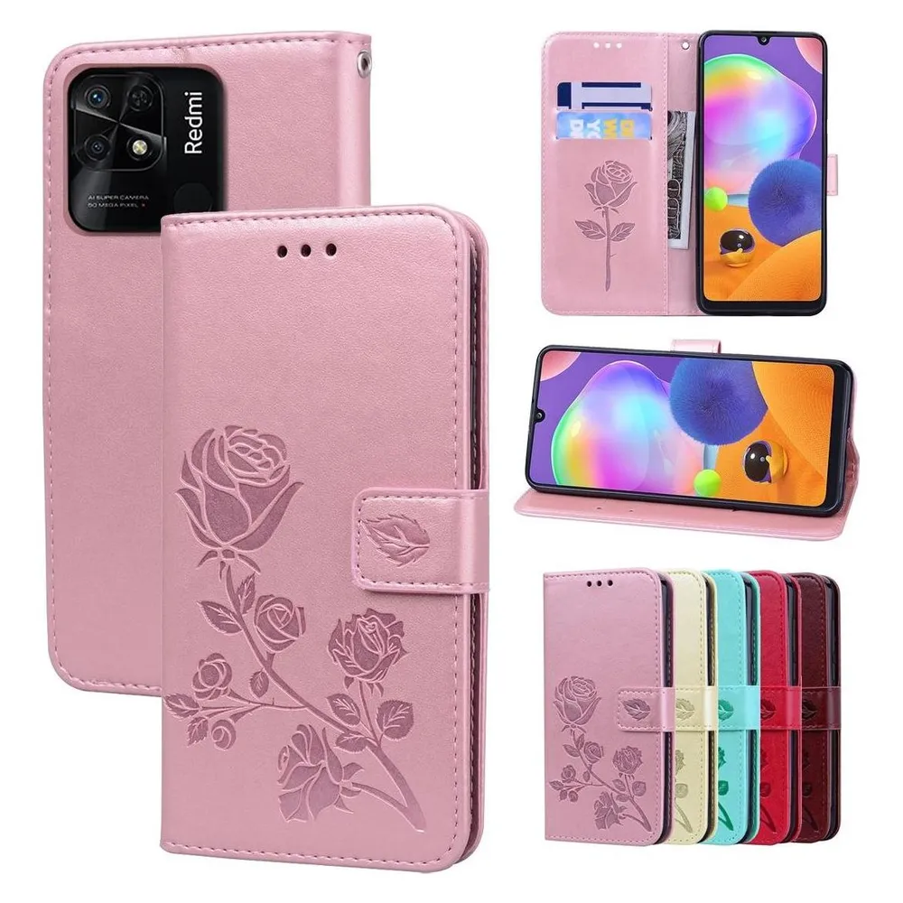König Design Hülle Handy Schutz für Xiaomi Redmi 10C Case Cover Bumper Kartenfach Etuis Neu (Xiaomi Redmi 10C)