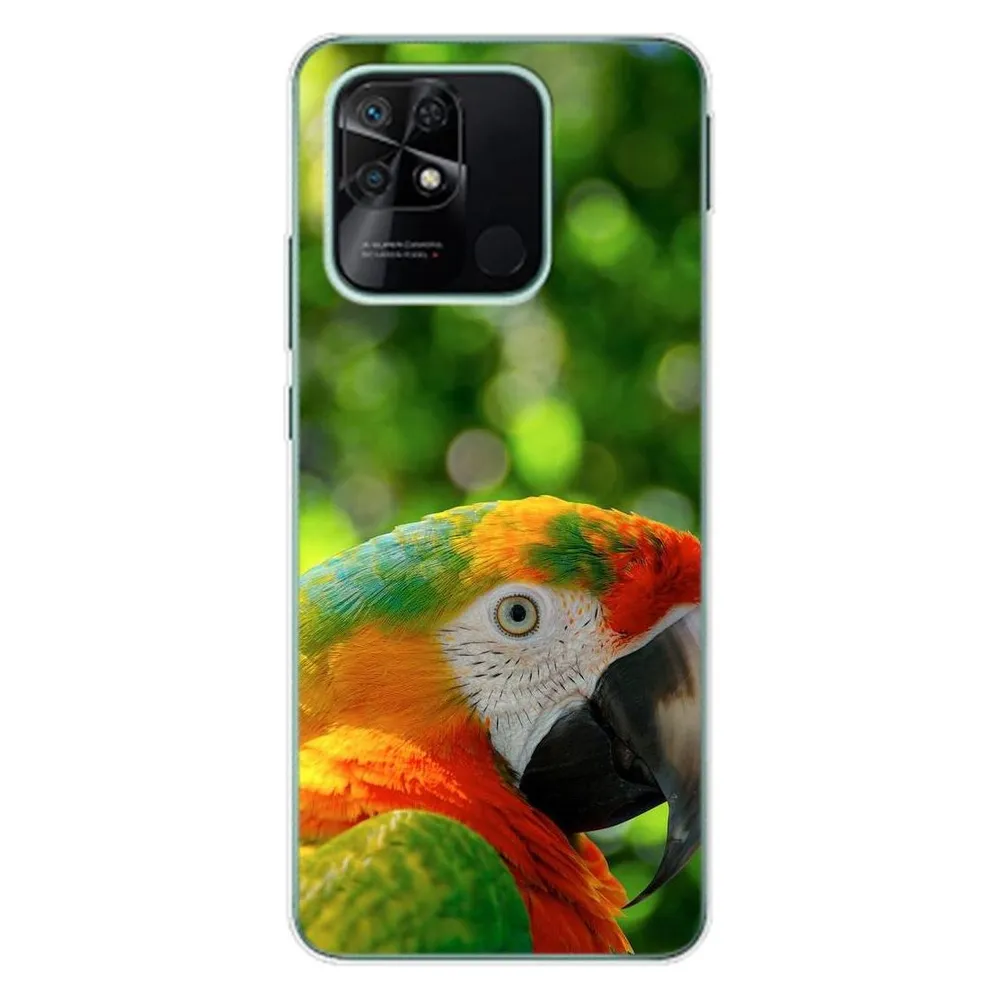 König Design Hülle Handy Schutz für Xiaomi Redmi 10C Case Cover Tasche Bumper Etuis TPU Neu (Xiaomi Redmi 10C)