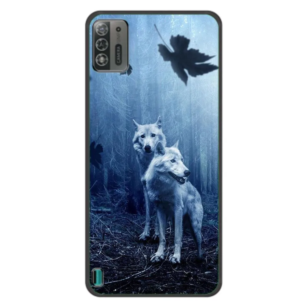 König Design Hülle Handy Schutz für ZTE Blade A52 Lite Case Cover Tasche Bumper Etuis TPU Neu (ZTE Blade A52 Lite)