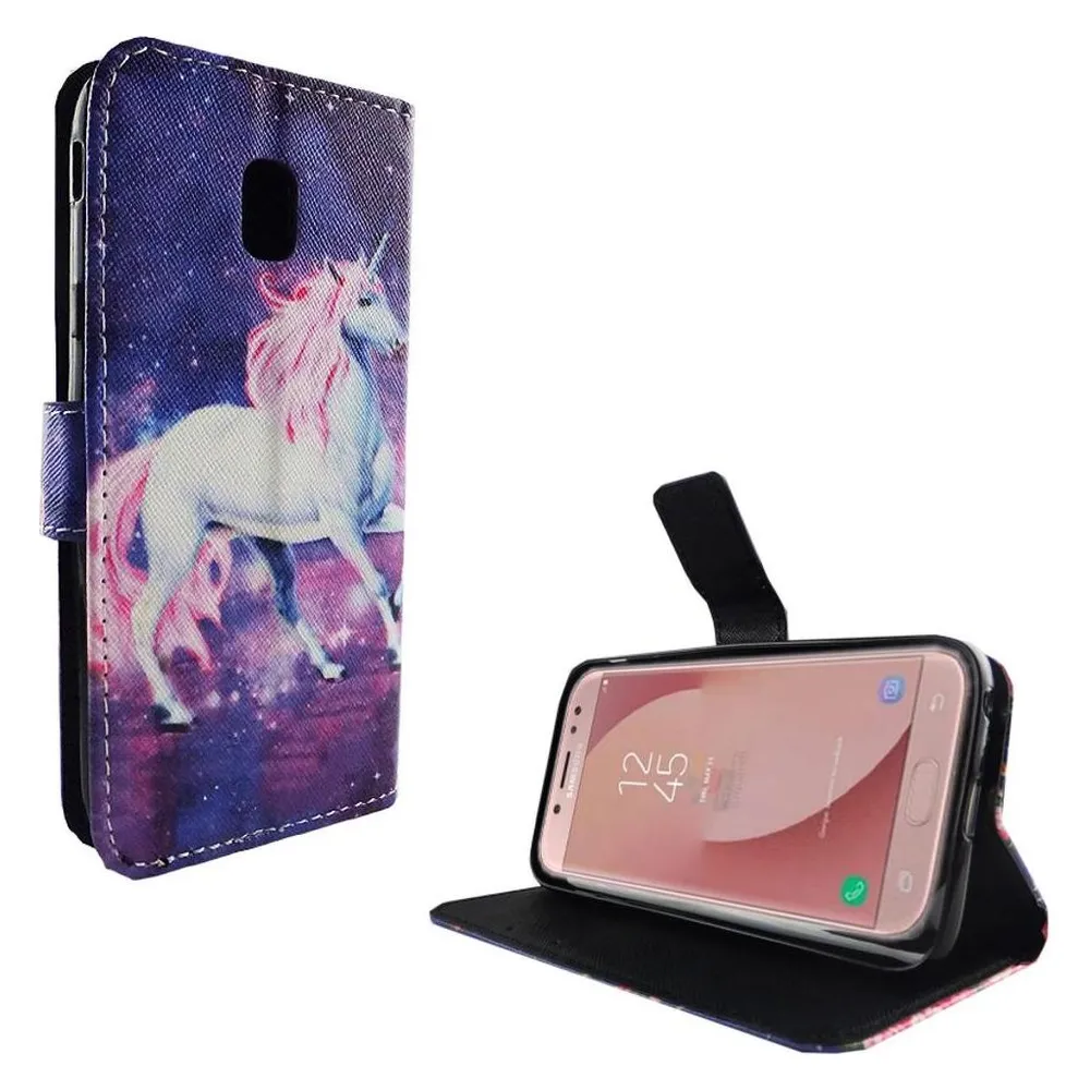 König Design Hülle Handy Schutz für Samsung Galaxy J5 (2017) Case Cover Tasche Wallet Etui (Samsung Galaxy J5 (2017))