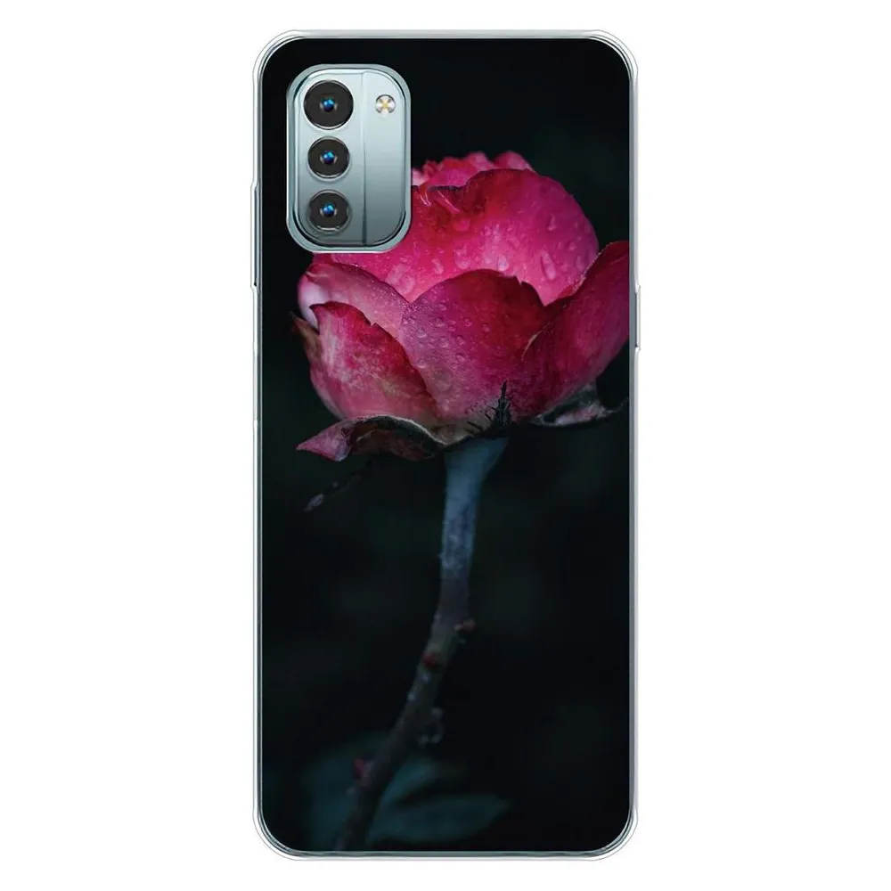 König Design Hülle Handy Schutz für Nokia G11 Case Cover Tasche Bumper Etuis Backcover TPU (Nokia G11)