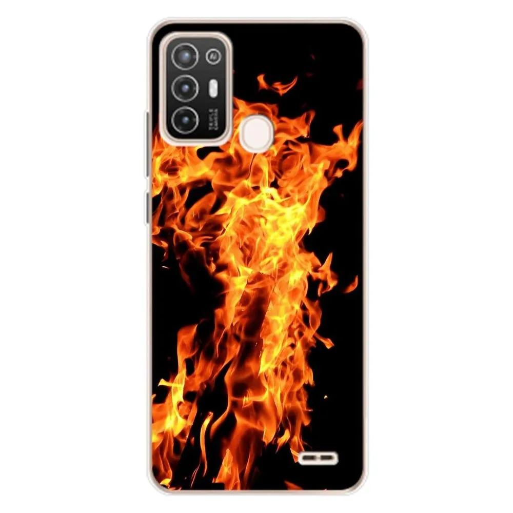König Design Hülle Handy Schutz für ZTE Blade A52 Case Cover Tasche Bumper Etuis Backcover (ZTE Blade A52)