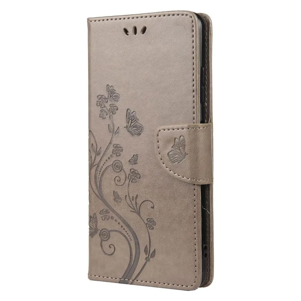 König Design Hülle Handy Schutz für Samsung Galaxy A22 5G Case Cover Tasche Etui Bumper Grau (Samsung Galaxy A22 5G)