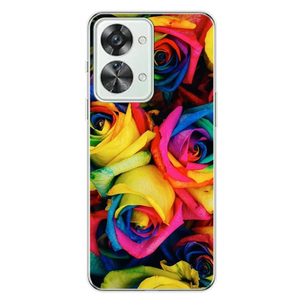 König Design Hülle Handy Schutz für OnePlus Nord 2T Case Cover Tasche Bumper Etuis TPU Neu (OnePlus Nord 2T)