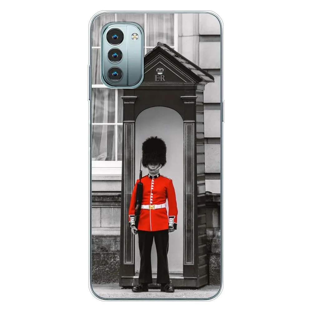 König Design Hülle Handy Schutz für Nokia G11 Case Cover Tasche Bumper Etuis Backcover TPU (Nokia G11)
