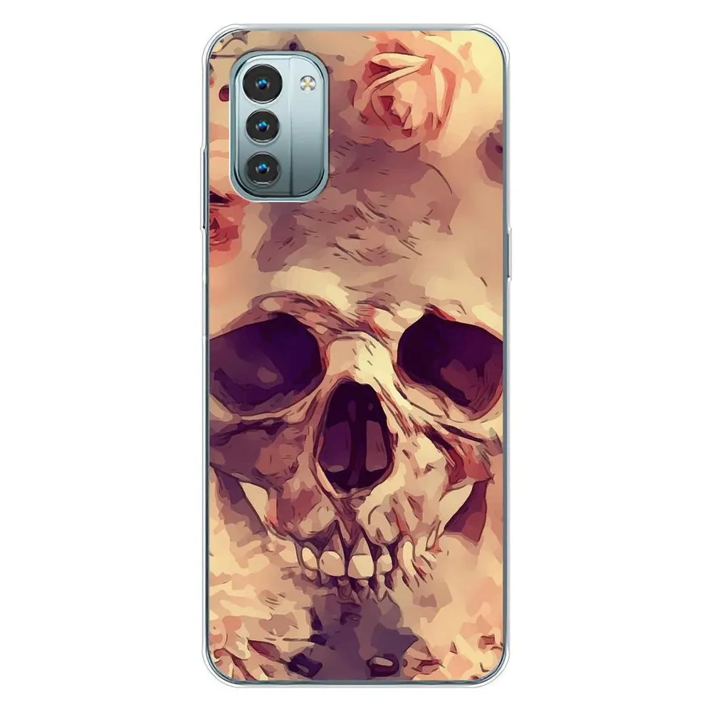 König Design Hülle Handy Schutz für Nokia G11 Case Cover Tasche Bumper Etuis Backcover TPU (Nokia G11)