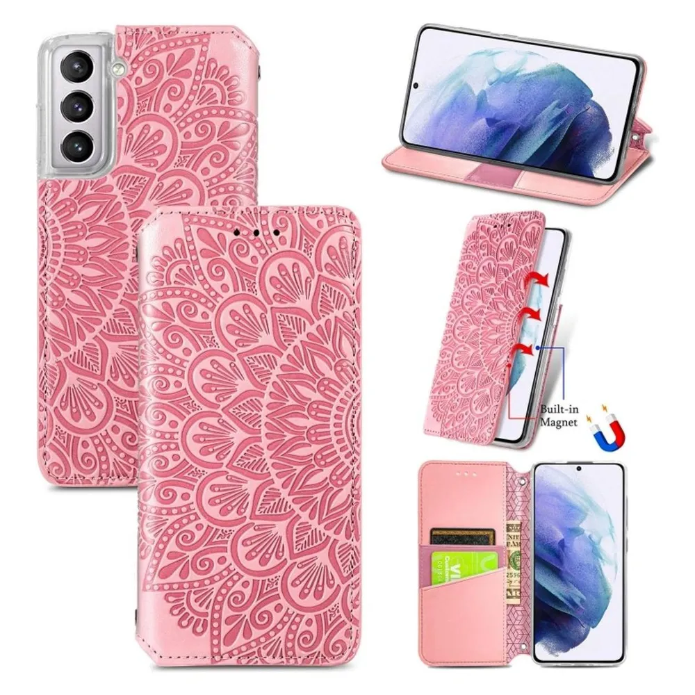 König Design Hülle Handy Schutz für Samsung Galaxy S22 5G Case Flip Cover Tasche Etui Bumper (Samsung Galaxy S22 5G)